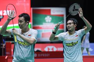 Hendra Setiawan & Mohammad Ahsan (Humas PP PBSI)