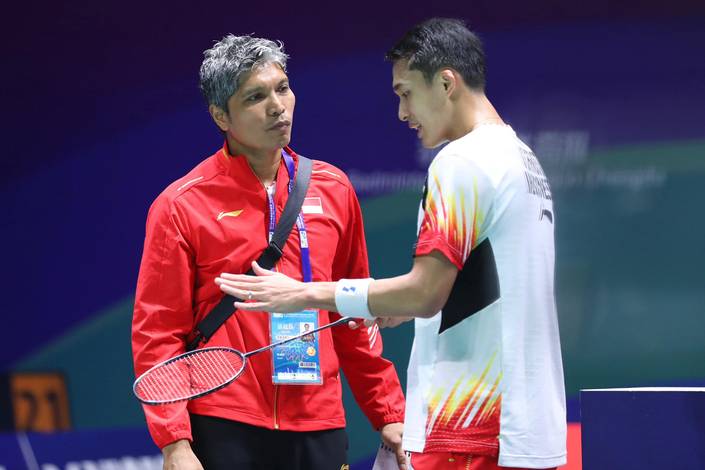 Irwansyah & Jonatan Christie (Humas PP PBSI)