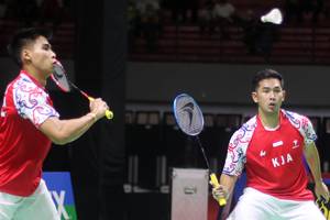 Sabar Karyaman Gutama/Moh Reza Pahlevi Isfahani (Djarum Badminton)