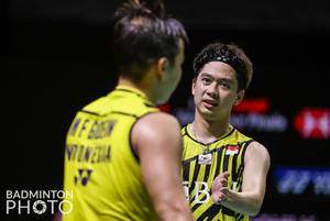 Marcus Fernaldi Gideon & Kevin Sanjaya Sukamuljo (Badminton Photo/Erika Sawauchi)