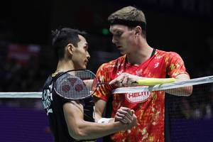 Jonatan Christie & Viktor Axelsen (Humas PP PBSI)