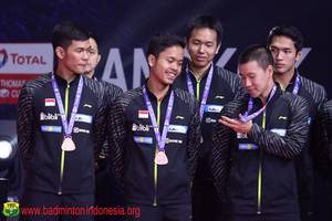 Tim Thomas Indonesia 2018. (Foto: PP PBSI)