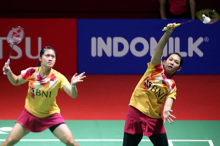 Lanny Tria Mayasari/Ribka Sugiarto (Djarum Badminton)