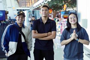 Rehan Naufal Kusharjanto, Muhammad Shohibul Fikri, & Lisa Ayu Kusumawati (Humas PP PBSI)