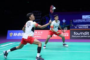 Muhammad Shohibul Fikri & Bagas Maulana (Humas PP PBSI)