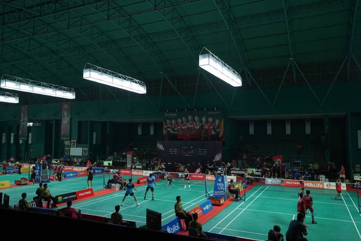 Suasana rangkaian pertandingan semifinal Polytron Gubernur Cup 2023 (Dok. Megapro Communications)
