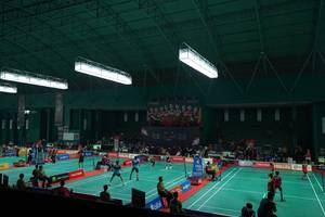 Suasana rangkaian pertandingan semifinal Polytron Gubernur Cup 2023 (Dok. Megapro Communications)