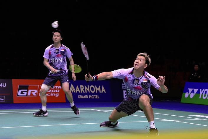 Kevin Sanjaya Sukamuljo/Marcus Fernaldi Gideon (Humas PP PBSI)