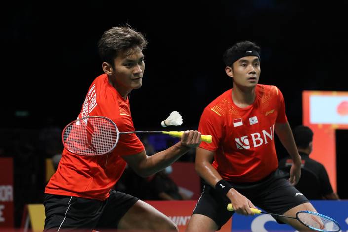 Muhammad Shohibul Fikri & Bagas Maulana (Humas PP PBSI)