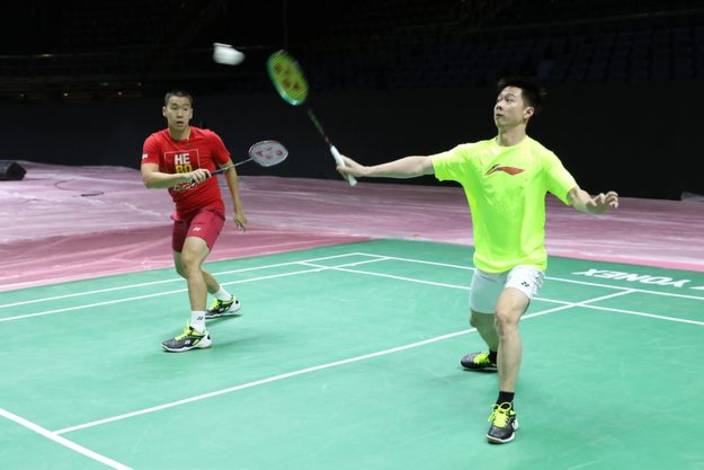 Kevin Sanjaya Sukamuljo/Marcus Fernaldi Gideon.