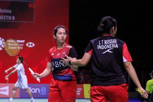 Ribka Sugiarto & Lanny Tria Mayasari (Humas PP PBSI)