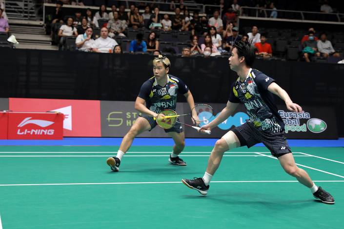 Marcus Fernaldi Gideon/Kevin Sanjaya Sukamuljo (Humas PP PBSI)