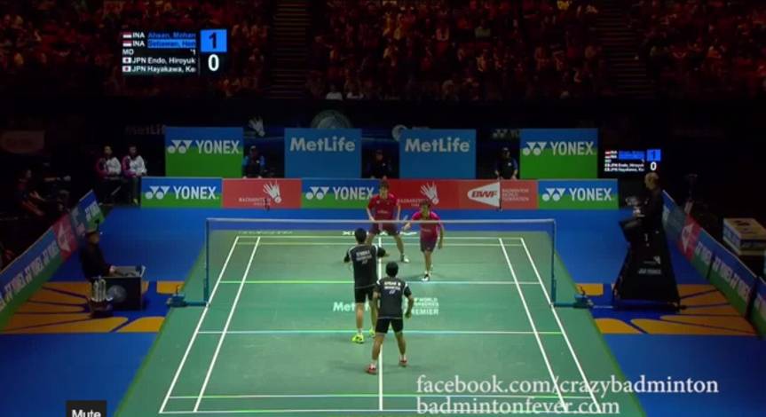 Great Rally By Ahsan/Hendra VS Endo/Hayakawa