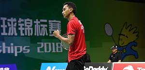 Tommy Lolos ke Babak 16 Besar (Foto: PBSI)