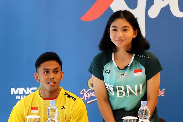 Yohanes Saut Marcellyno & Tasya Farahnailah (Humas PP PBSI)