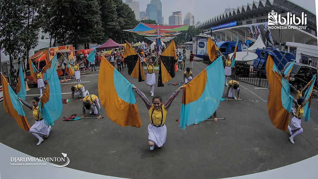 Lomba Ketangkasan Baris Berbaris Antar Sekolah Blibli Indonesia Open 2018