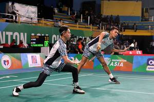 Muhammad Rian Ardianto & Fajar Alfian (Humas PP PBSI)