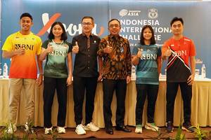 Jumpa pers Indonesia International Challenge 2023 (Humas PP PBSI)