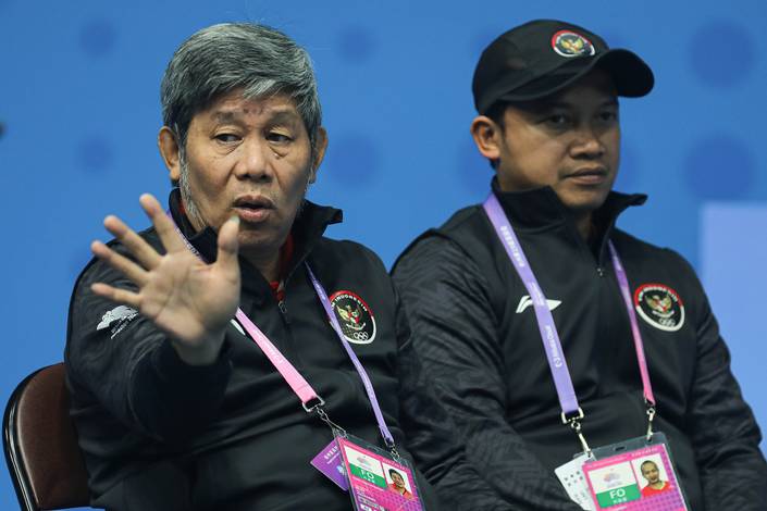 Herry Iman Pierngadi & Amon Sunaryo (Humas PP PBSI)