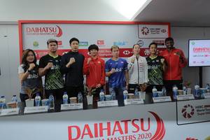 Ruselli Hartawan, Praveen Jordan, Chou Tien Chen, An Se Young, Marcus Fernaldi Gideon, Wakana Nagahara, Anthony Sinisuka Ginting dan Satwiksairaj Rankireddy.