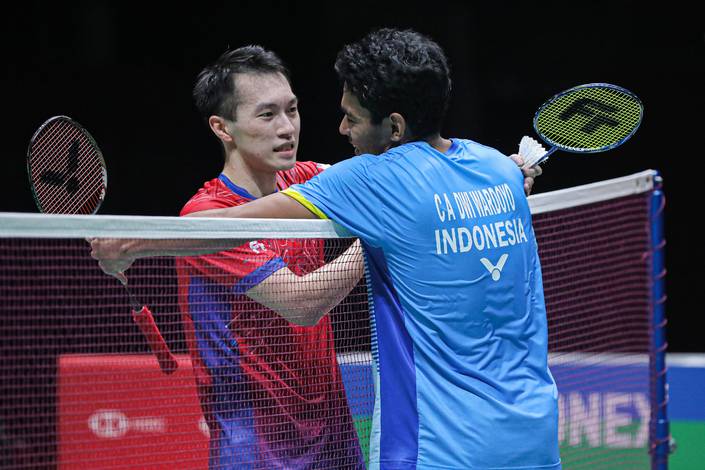 Ng Ka Long Angus & Chico Aura Dwi Wardoyo (Humas PP PBSI)