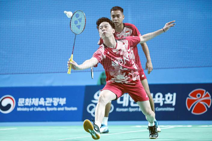 Kevin Sanjaya Sukamuljo/Rahmat Hidayat (Humas PP PBSI)