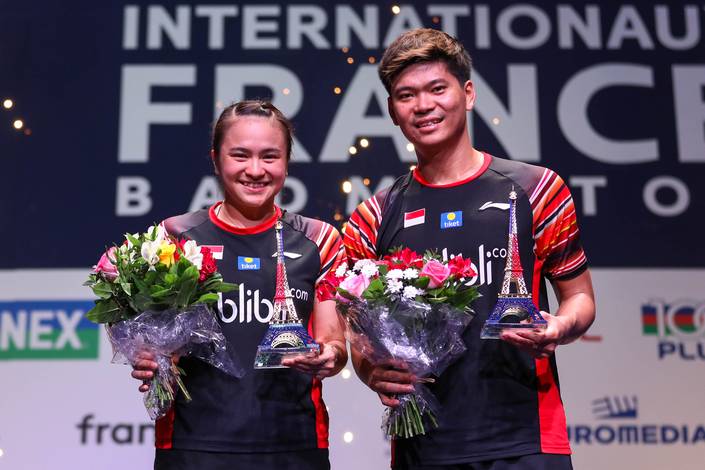 Praveen Jordan/Melati Daeva Oktavianti (Indonesia) juara French Open 2019 BWF World Tour Super 750.