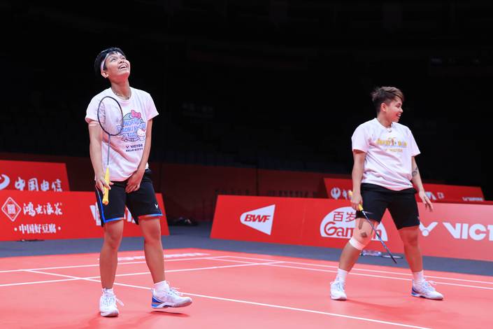 Siti Fadia Silva Ramadhanti & Apriyani Rahayu (Humas PP PBSI)