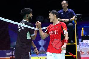Nadeem Dalvi & Jonatan Christie (Humas PP PBSI)