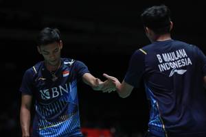 Muhammad Shohibul Fikri & Bagas Maulana (Humas PP PBSI)