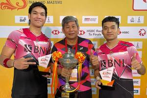 Daniel Marthin, Herry Iman Pierngadi, & Leo Rolly Carnando (Humas PP PBSI)