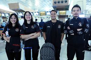 Pitha Haningtyas Mentari, Lisa Ayu Kusumawati, Rehan Naufal Kusharjanto, & Rinov Rivaldy (Humas PP PBSI)