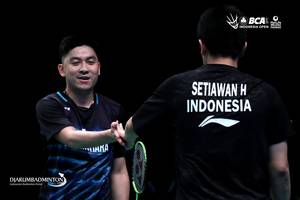 Eks ganda putra Malaysia, Tan Boon Heong saat berpasangan dengan Hendra Setiawan.