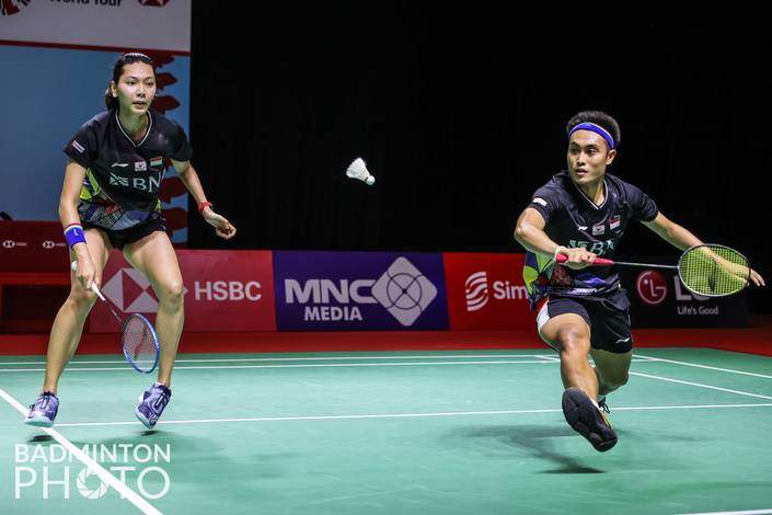 Gloria Emanuelle Widjaja & Hafiz Faizal (Badminton Photo/Erika Sawauchi)