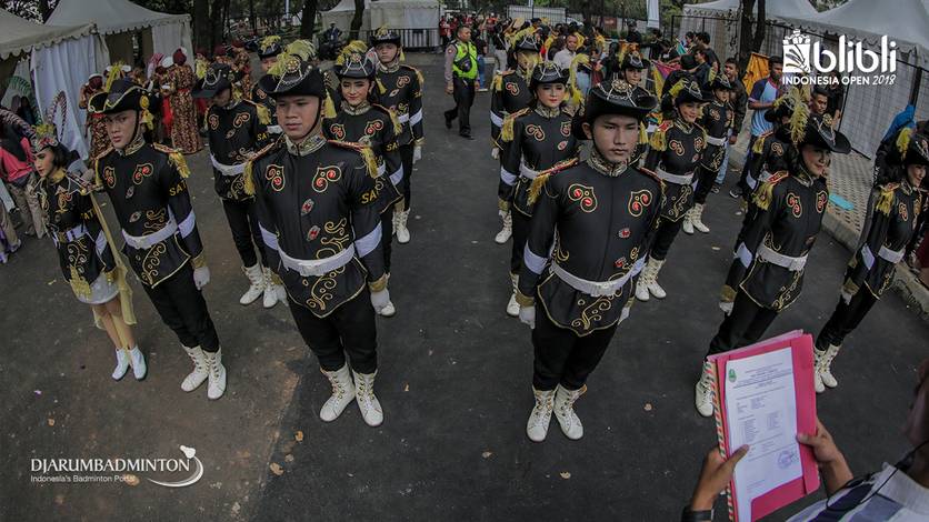 Lomba Ketangkasan Baris Berbaris Antar Sekolah Blibli Indonesia Open 2018