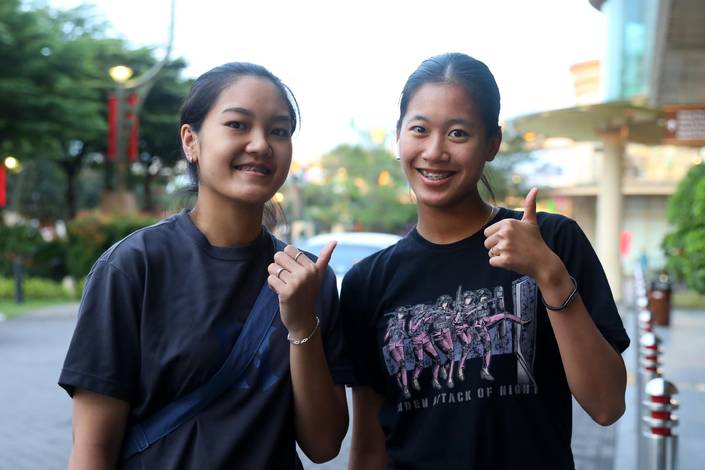 Nita Violina Marwah & Putri Kusuma Wardani (Humas PP PBSI)