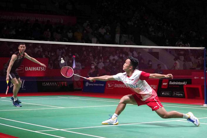 Lee Zii Jia & Anthony Sinisuka Ginting (Humas PP PBSI)