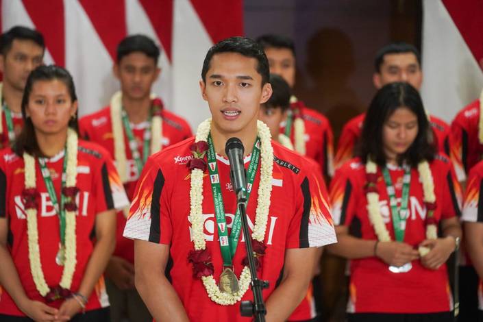 Jonatan Christie (Kementerian Pemuda & Olahraga/Egan)