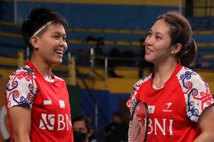 Siti Fadia Silva Ramadhanti dan Ribka Sugiarto (Humas PP PBSI)