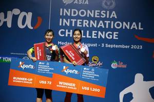 Gabriela Meilani Moningka & Ester Nurumi Tri Wardoyo (Humas PP PBSI)