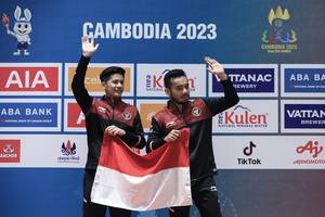 Pramudya Kusumawardana/Yeremia Erich Yoche Yacob Rambitan (Humas PP PBSI)