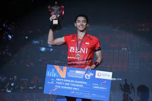 Jonatan Christie (Humas PP PBSI)