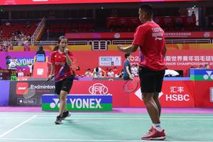 Taufik Aderya/Clairine Yustin Mulia (Humas PP PBSI)