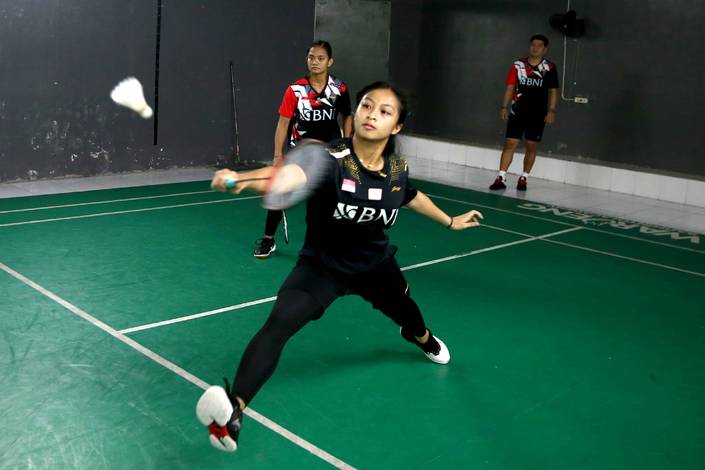 Az Zahra Ditya Ramadhani & Maulida Aprilia Putri (Humas PP PBSI)