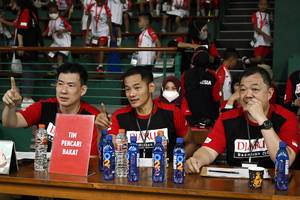 Alan Budikusuma, Darmiko, & Eddy Hartono (Djarum Badminton)