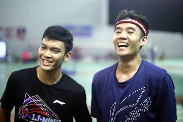 Muhammad Shohibul Fikri & Bagas Maulana (Humas PP PBSI)