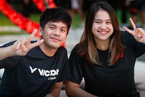 Yeremia Erich Yoche Yacob Rambitan & Melati Daeva Oktaviani (Humas PP PBSI)