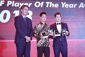 Kevin Sanjaya Sukamuljo/Marcus Fernaldi Gideon kembali dinobatkan sebagai BWF Male Player of The Year.