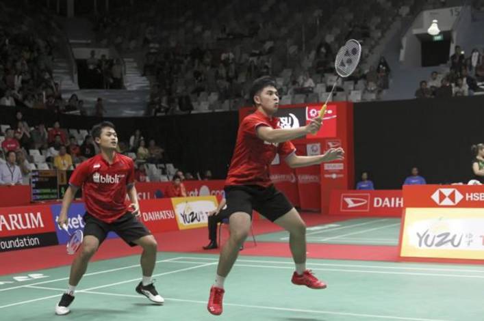 Akbar Bintang Cahyono/Moh Reza Pahlevi. (Foto: PB Djarum)