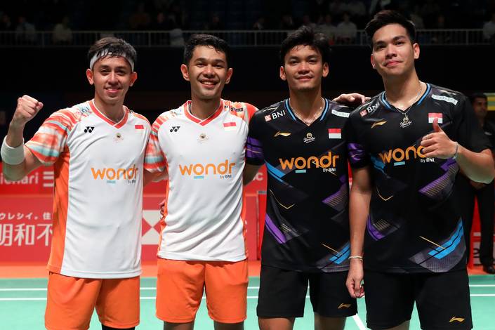 Fajar Alfian/Muhammad Rian Ardianto & Muhammad Shohibul Fikri/Daniel Marthin (Humas PP PBSI)